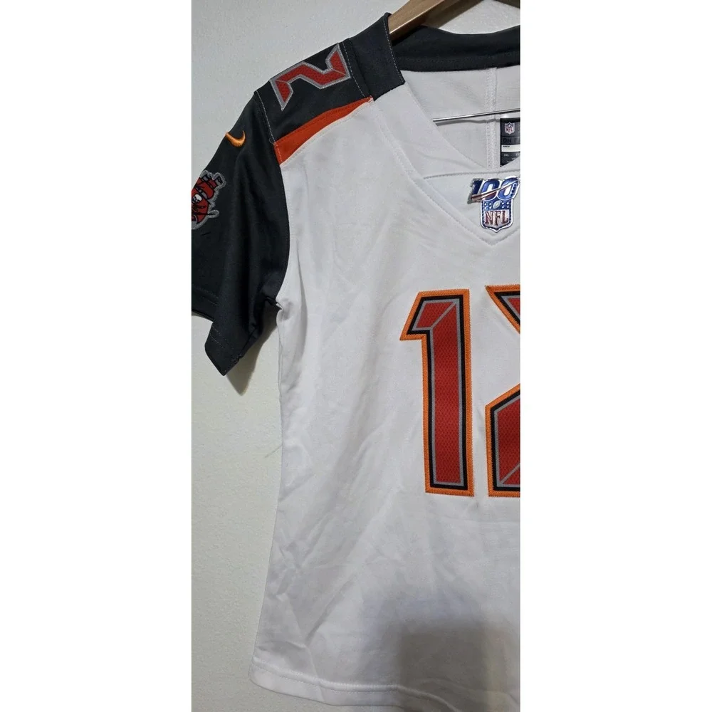 Tom‎ Brady #12 Tampa Bay Buccaneers 100th Anniversary Game Jersey White XXL Nike